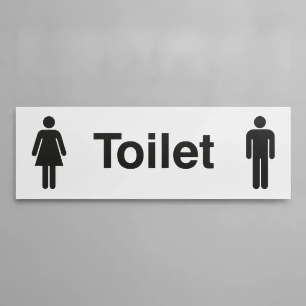 Toilet - Male & Female Symbol Toilet - Male & Female Symbol