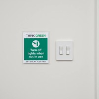 Think Green - Turn Off Lights When Not in Use