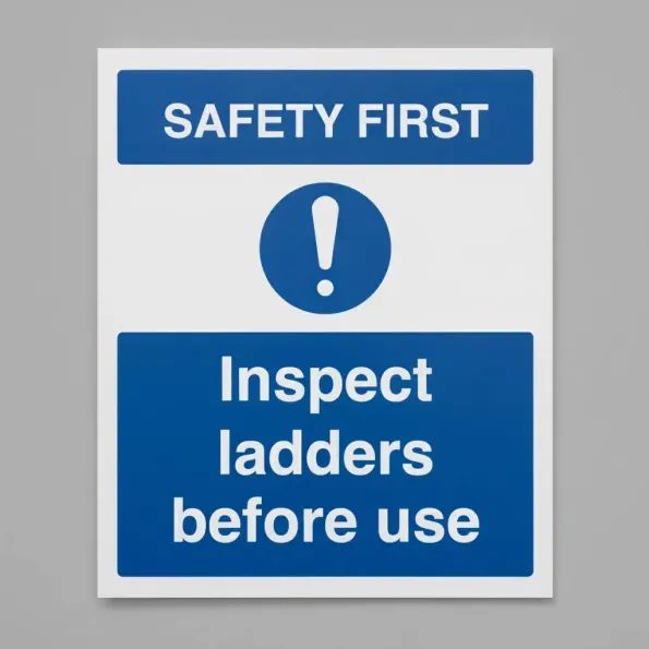 Safety First - Inspect Ladders before use