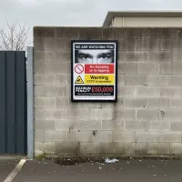 We are Watching You - No Dumping - CCTV in Operation