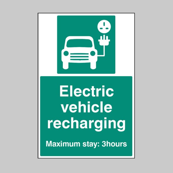 Electric Vehicle Recharging - Maximum Stay 3 Hours