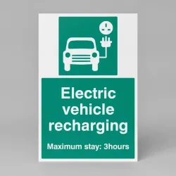 Electric Vehicle Recharging - Maximum Stay 3 Hours