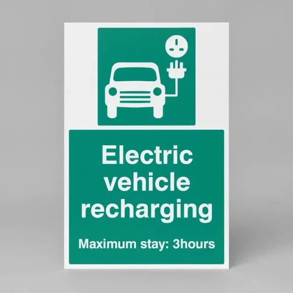 Electric Vehicle Recharging - Maximum Stay 3 Hours
