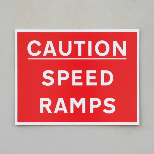 Caution - Speed Ramps