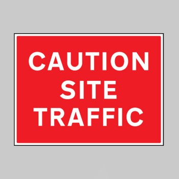 Caution - Site Traffic