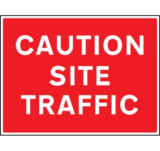 Caution - Site Traffic