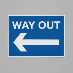 Way Out - Arrow Left Way Out - Arrow Left