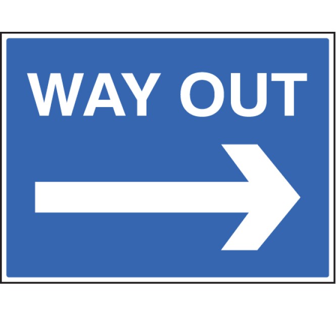 Way Out - Arrow Right