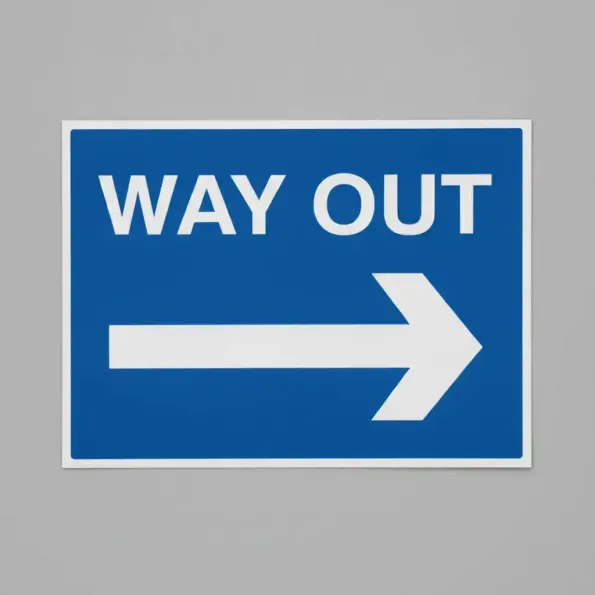 Way Out - Arrow Right