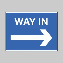 Way in - Arrow Right