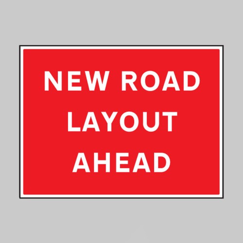 New Road Layout Ahead