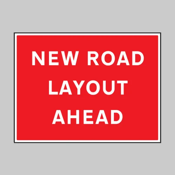New Road Layout Ahead