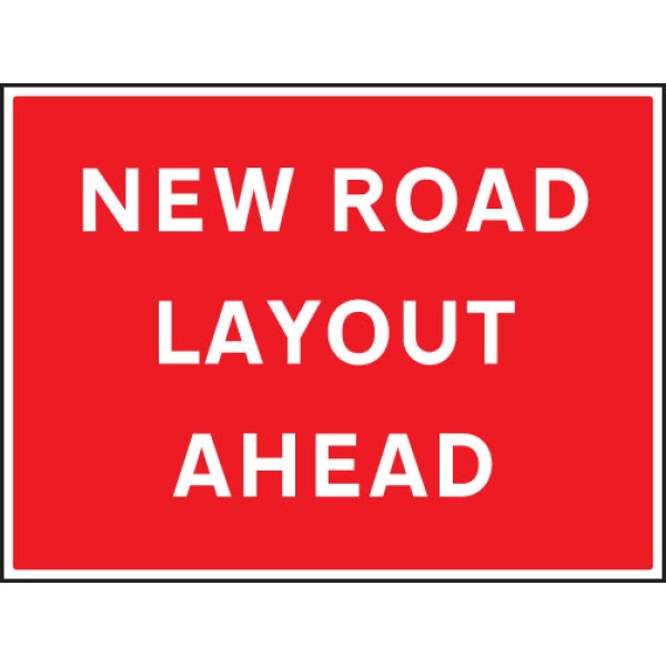 New Road Layout Ahead