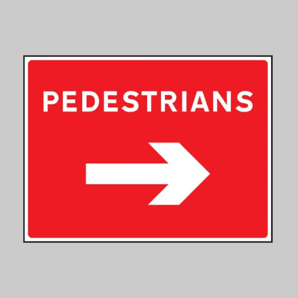 Pedestrians - Arrow Right Pedestrians - Arrow Right