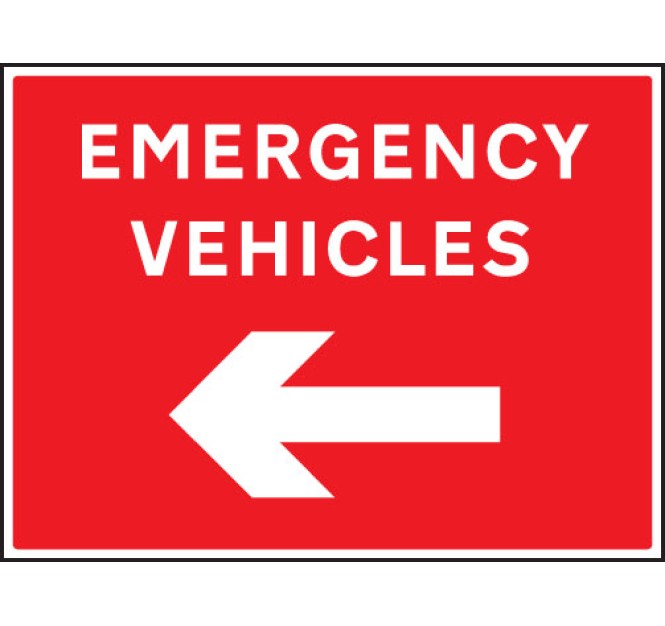 Emergency Vehicles - Arrow Left