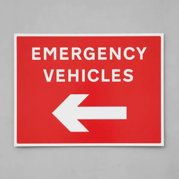 Emergency Vehicles - Arrow Left