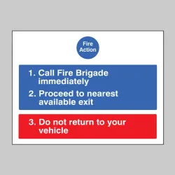 Fire Action for Car Parks Fire Action for Car Parks