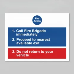 Fire Action for Car Parks Fire Action for Car Parks