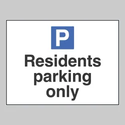 Residents Parking Only Residents Parking Only