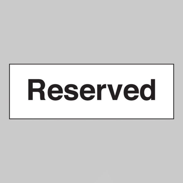 Reserved