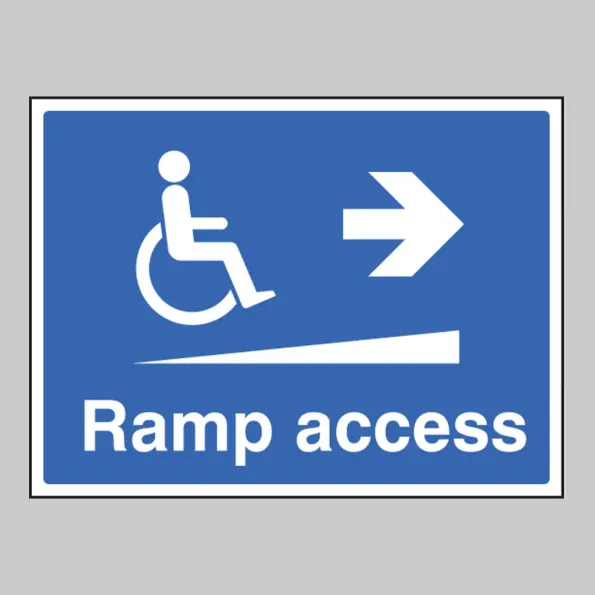Ramp Access - Arrow Right