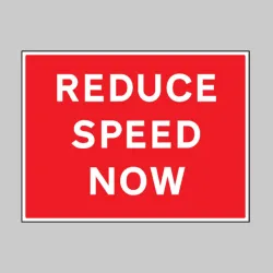 Reduce Speed Now