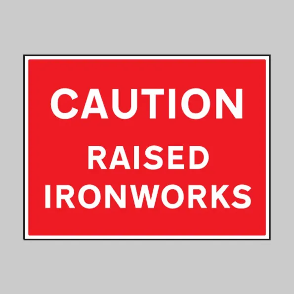 Caution - Raised Ironworks Caution - Raised Ironworks