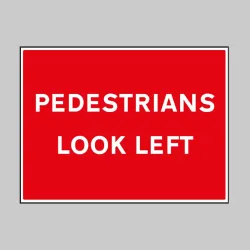 Pedestrians Look Left