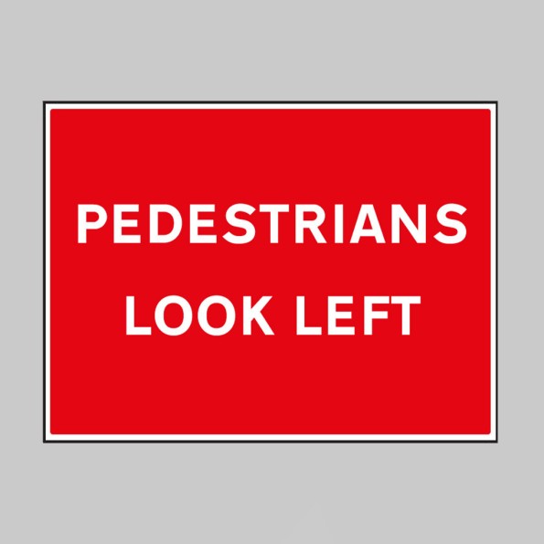 Pedestrians Look Left