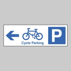Bicycle Parking - Arrow Left Bicycle Parking - Arrow Left