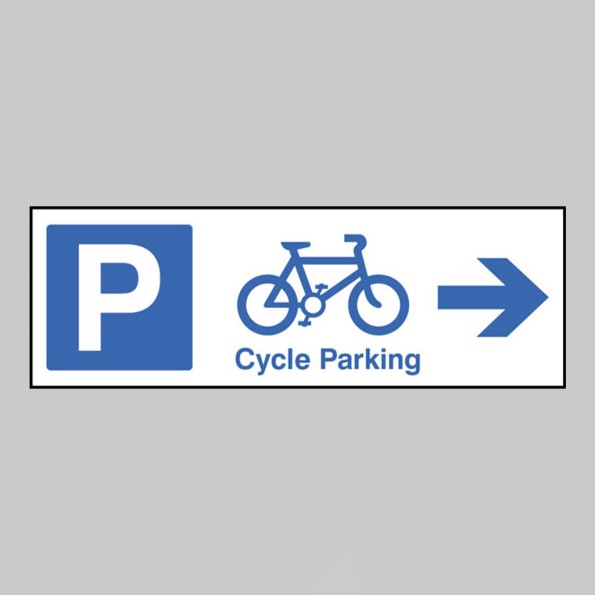 Bicycle Parking - Arrow Right