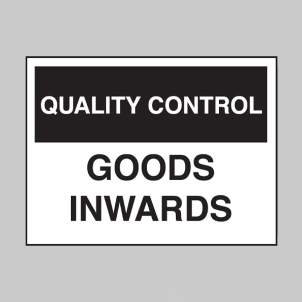 Quality Control - Goods Inward