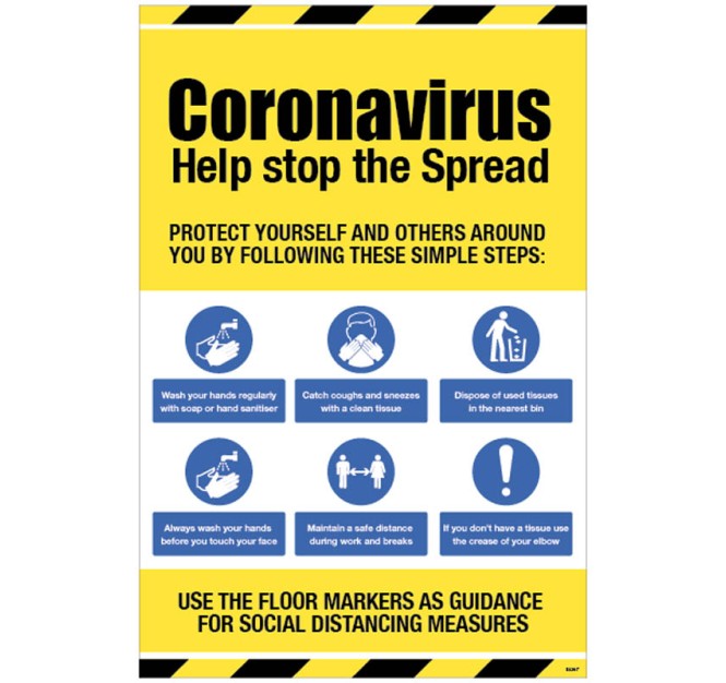 Help Stop the Spread - Six Steps