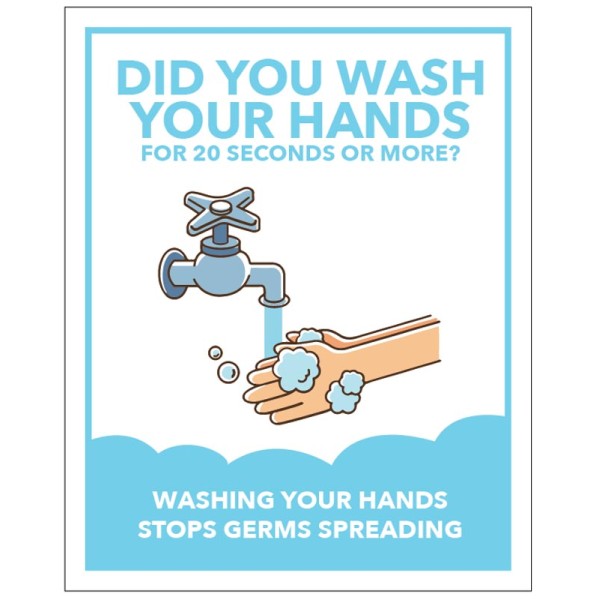 Cartoon - Did you Wash your Hands?