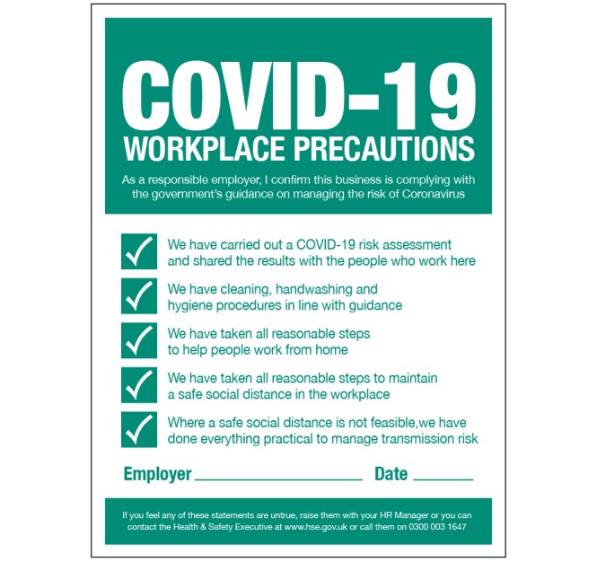 Coronavirus Workplace Regulations