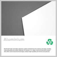 Hazard Marker (Left Hand) - Reflective Aluminium