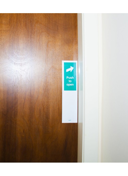 Door Plate Push to Open