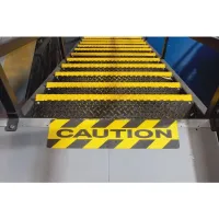 Anti-Slip Floor Graphic - Caution