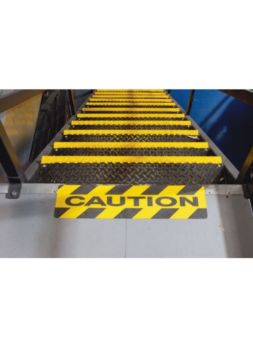 Caution Antislip Mat