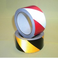 Reflective Safety Tape - Black & Yellow