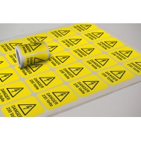 Danger - 230 Volts Labels
