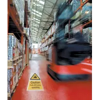 Caution - Forklift Trucks Operating Caution - Forklift Trucks Operating