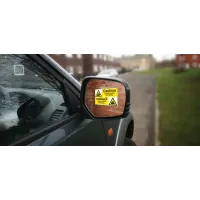 No Reversing without Supervision Reflection Sign No Reversing without Supervision Reflection Sign