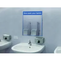 Mirror Message - Think Safety, Wear your PPE