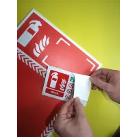 Fire Extinguisher Missing Board