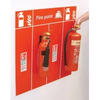 Fire Extinguisher Location Board - Double Fire Extinguisher Location Board - Double