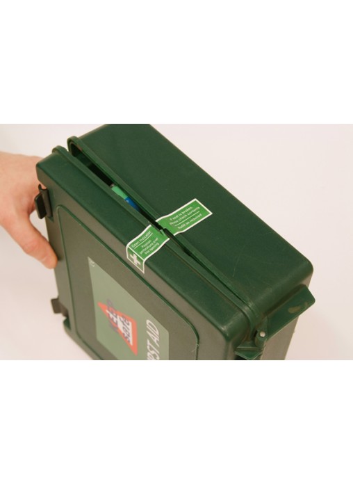 First Aid Box Tamper Labels (Pack of 50)