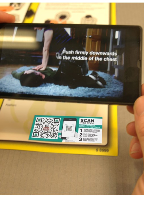 First Aid Burns Poster