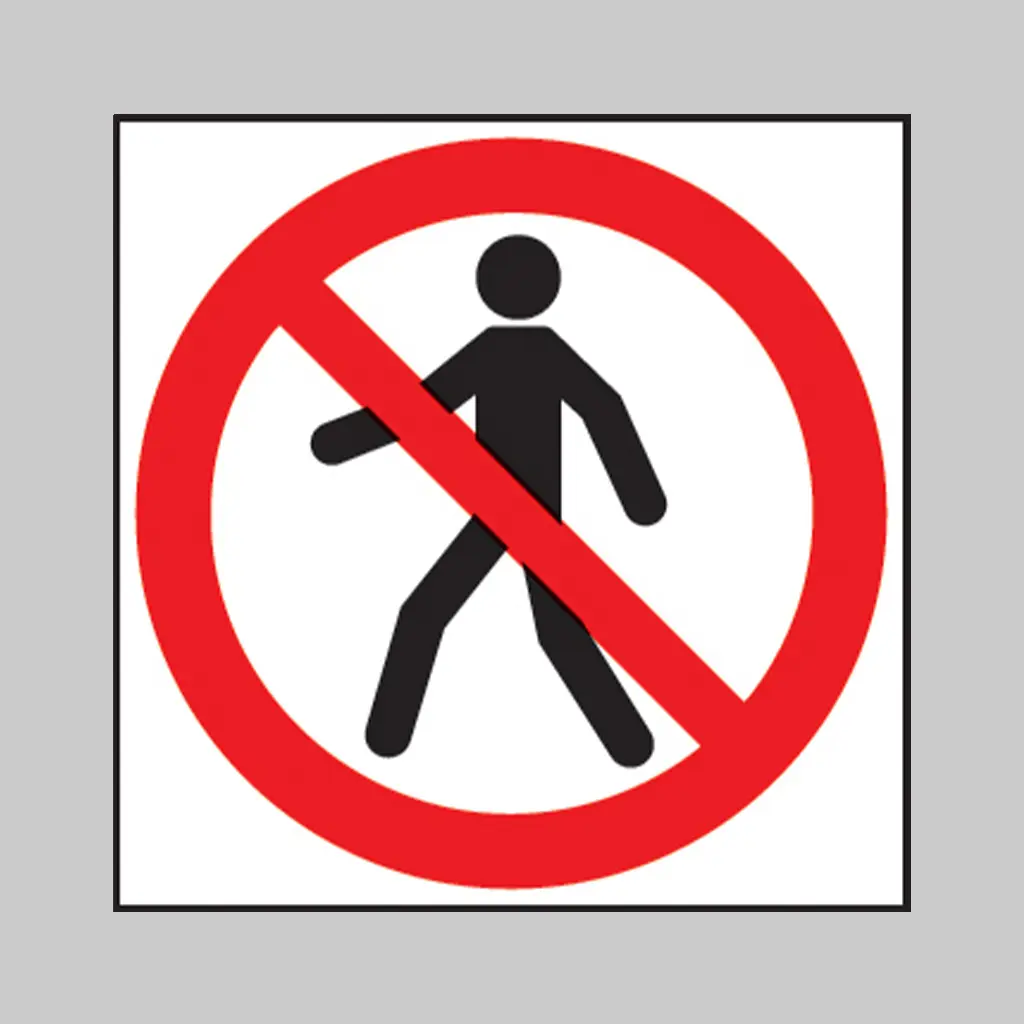 No Thoroughfare Symbol