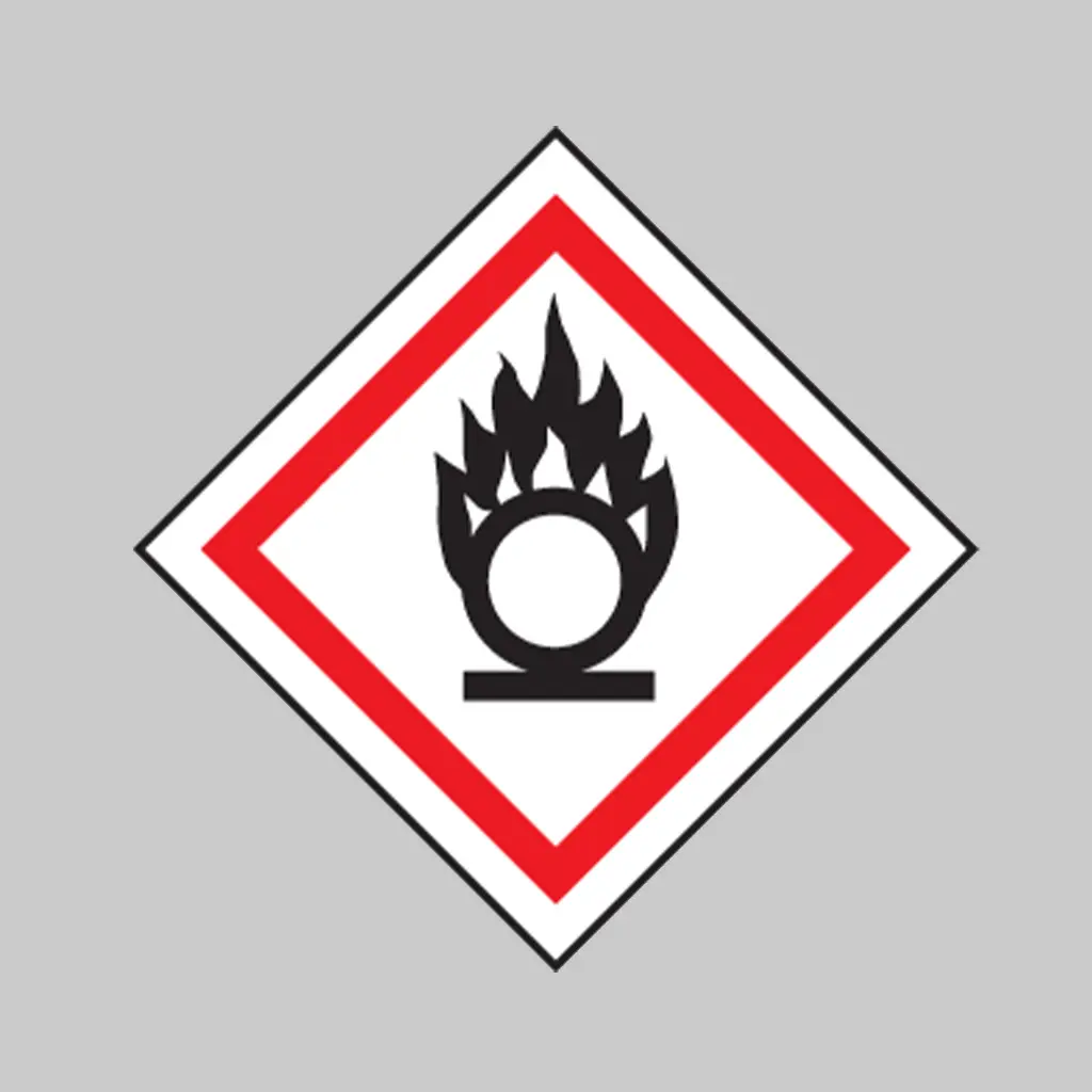 GHS Hazard Oxidising symbol